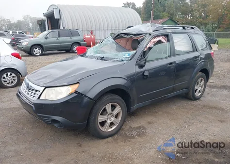 2012 Subaru Forester 2.5X from USA, damaged, VIN JF2SHABC6CH453514